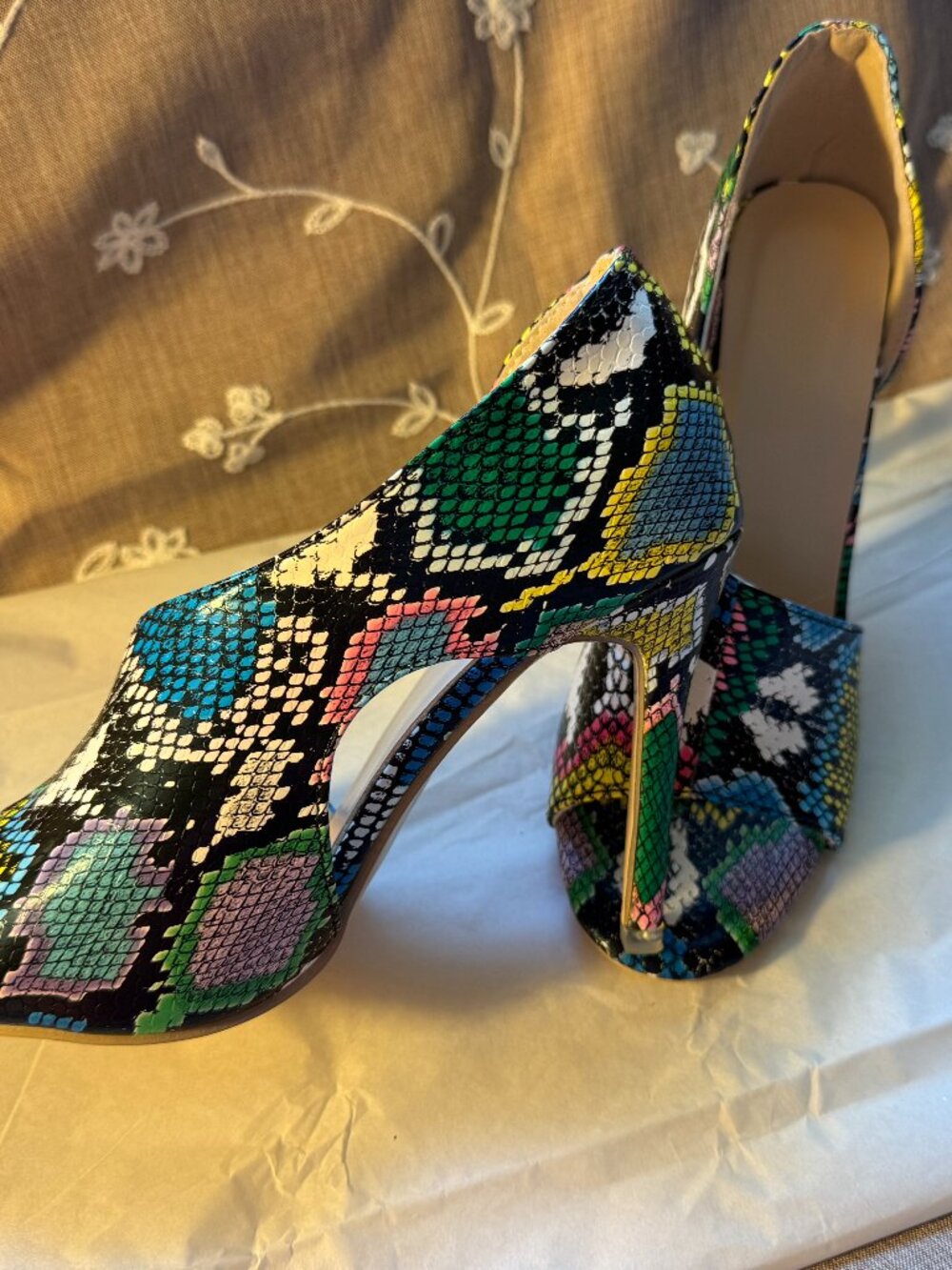 Multi Color Heels